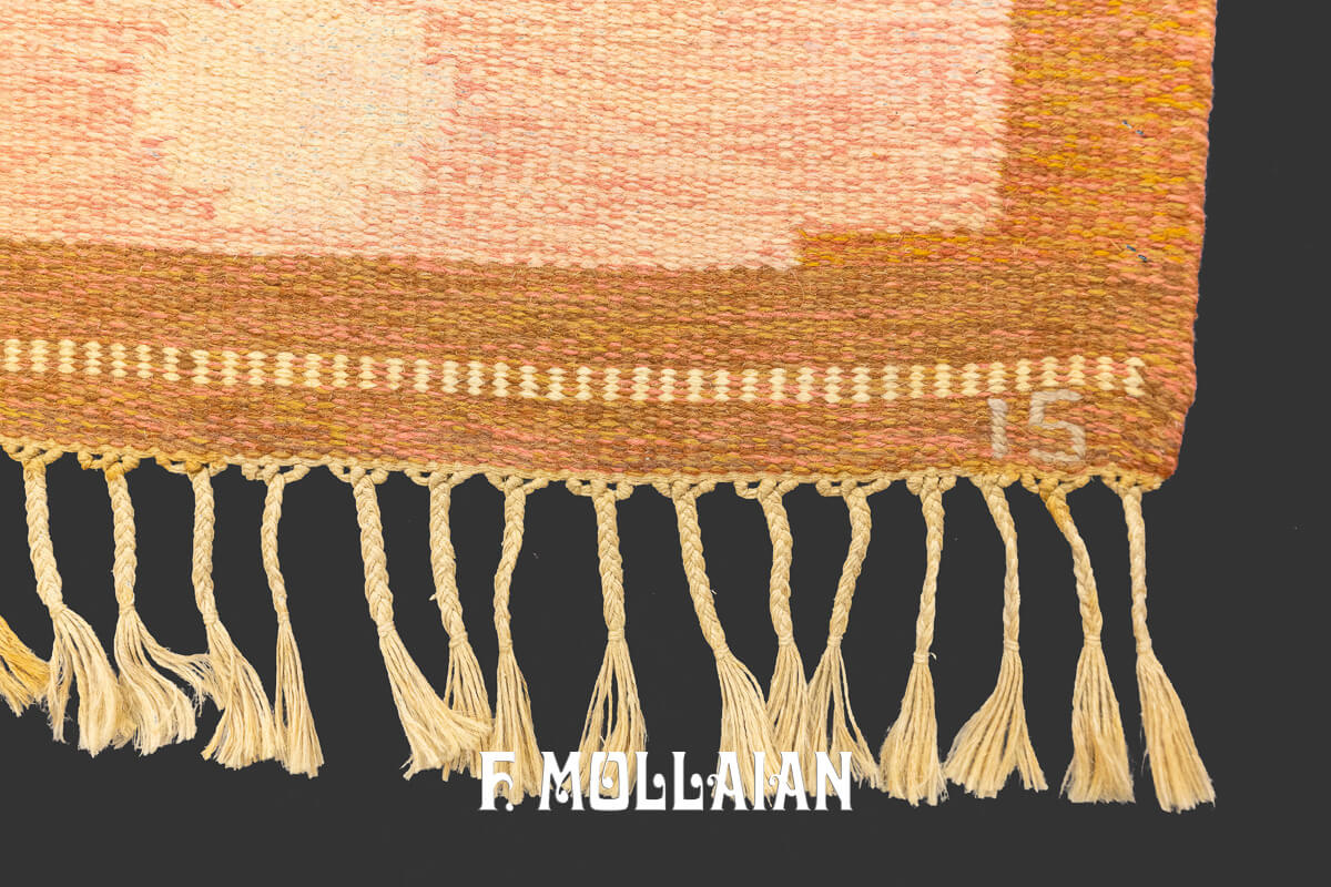 Scandinavian Rug Flat-weave n°:817440